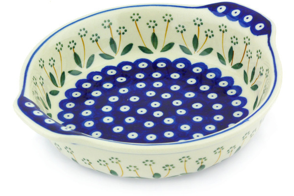 Round Baker with Handles 9"