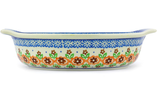 Round Baker with Handles 9"