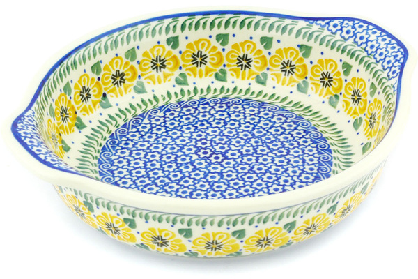 Round Baker with Handles 9"