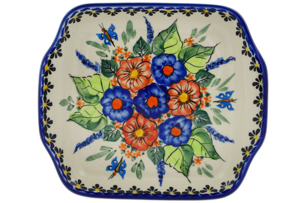 Tray with Handles 8"