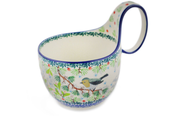 Bowl with Loop-Handle 6"