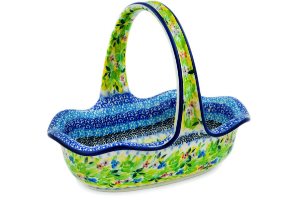 Basket with Handle 8"