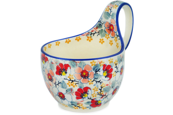 Bowl with Loop-Handle 6"