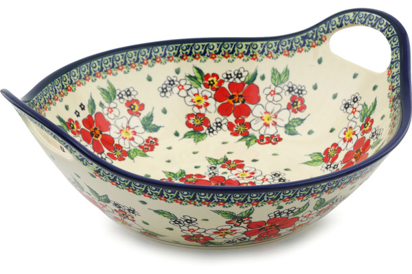 Bowl with Handles 14"