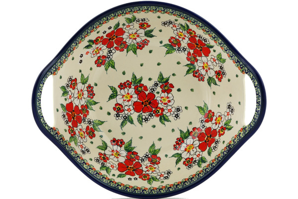 Bowl with Handles 14"