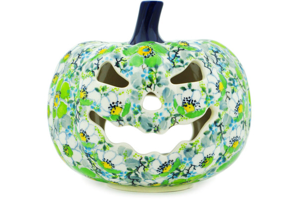 Jack O Lantern Candle Holder 6"