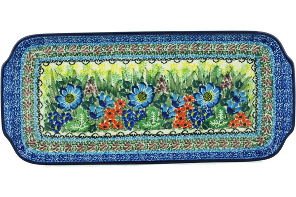 Platter with Handles 13"