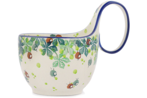 Bowl with Loop-Handle 6"