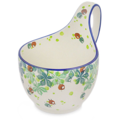 Bowl with Loop-Handle 6"