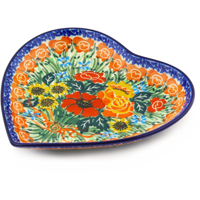 Heart Shaped Platter 7"
