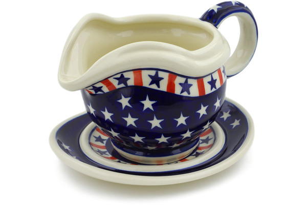 Gravy Boat with Saucer 22 oz