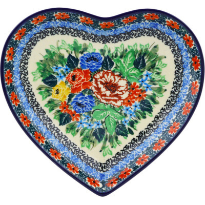 Heart Shaped Platter 7"
