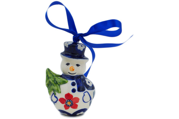 Snowman Ornament 4"