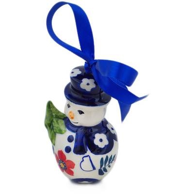 Snowman Ornament 4"