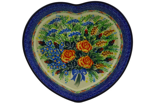 Heart Shaped Bowl 10"