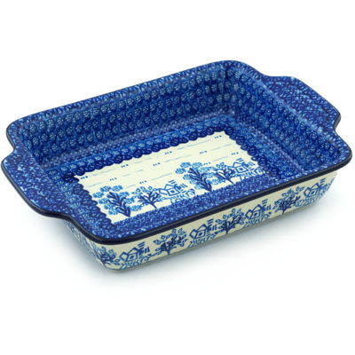 Rectangular Baker with Handles 11"