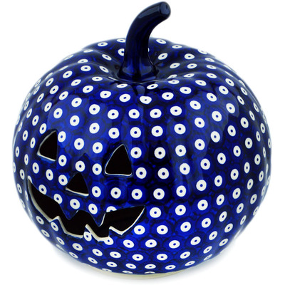 Jack O Lantern Candle Holder 9"