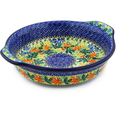 Round Baker with Handles 9"