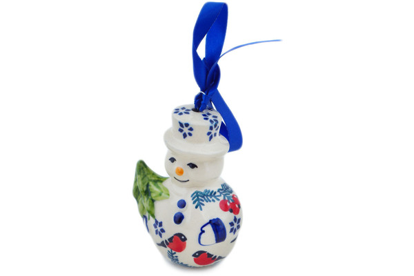 Snowman Ornament 4"