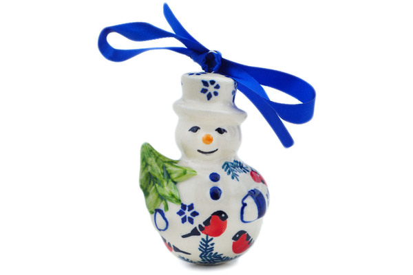 Snowman Ornament 4"