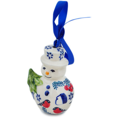 Snowman Ornament 4"