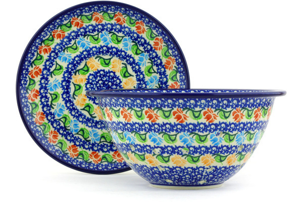 Colander with Plate 8"