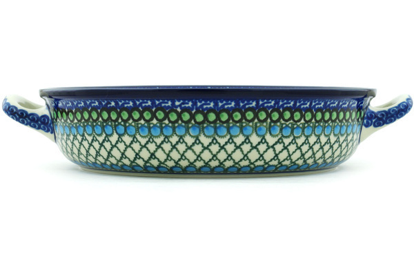 Round Baker with Handles 10-inch