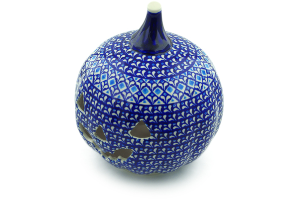 Jack O Lantern Candle Holder 9"