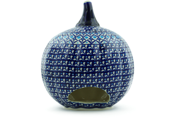 Jack O Lantern Candle Holder 9"