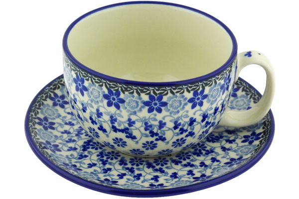 Cup with Saucer 13 oz