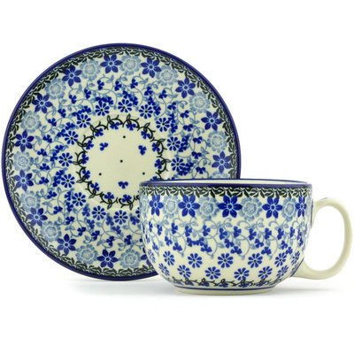 Cup with Saucer 13 oz