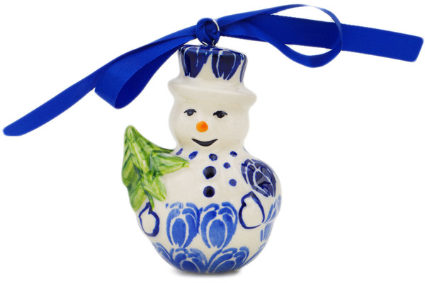 Snowman Ornament 4"
