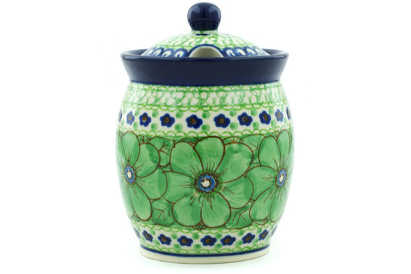 Jar with Lid with Opening 5"