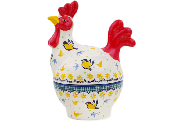 Hen Shaped Jar 8"