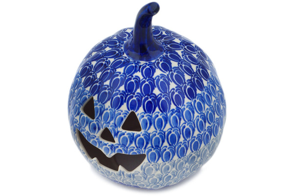Jack O Lantern Candle Holder 6"
