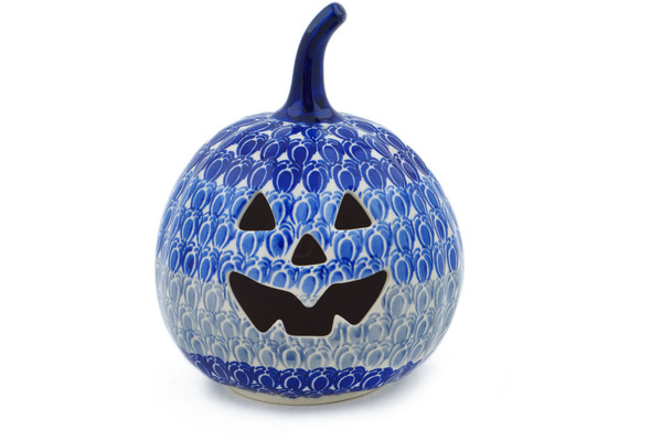 Jack O Lantern Candle Holder 6"