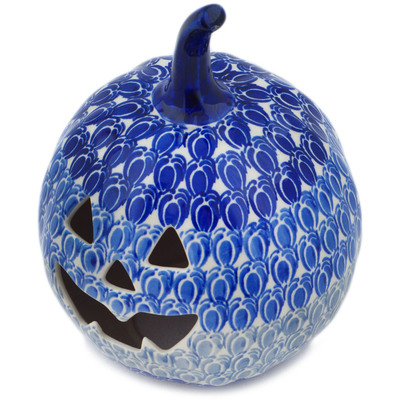 Jack O Lantern Candle Holder 6"