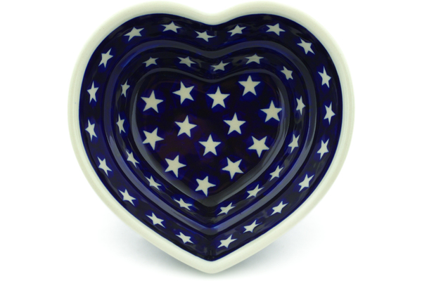 Heart Shaped Bowl 6"
