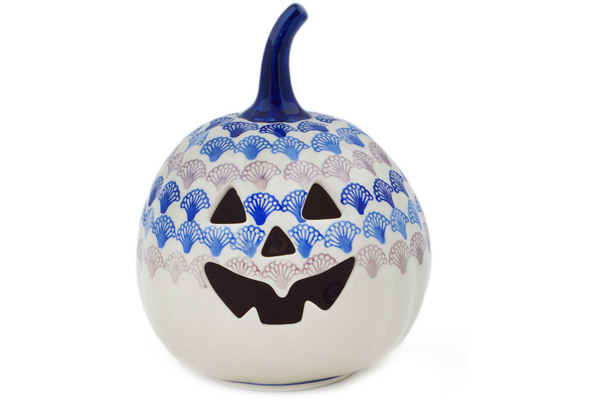 Jack O Lantern Candle Holder 6"