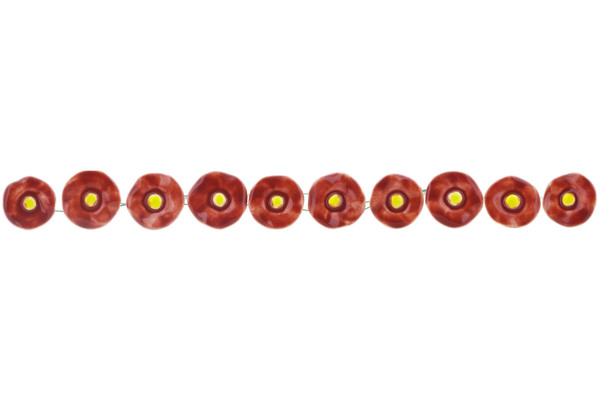 10-Piece Ceramic Flowers Set