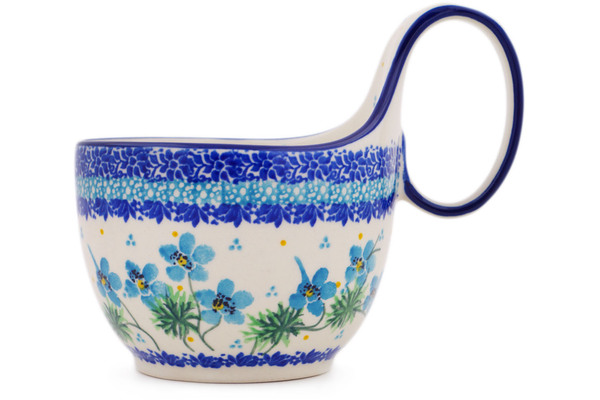 Bowl with Loop-Handle 6"