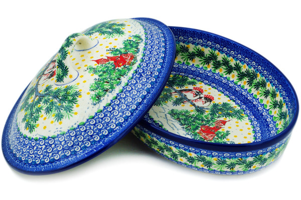 Baker with Cover 12"