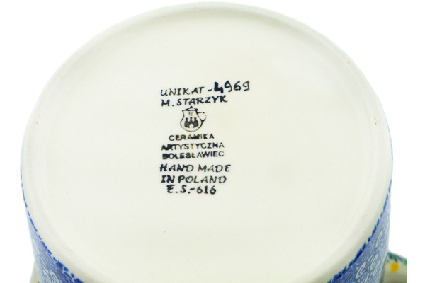 Jar with Lid and Handles 9"