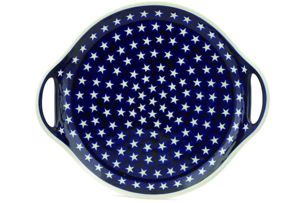 Tray with Handles 13"