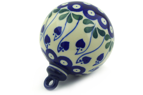 Christmas Ball Ornament 4"