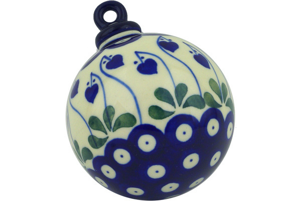 Christmas Ball Ornament 4"