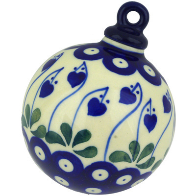 Christmas Ball Ornament 4"