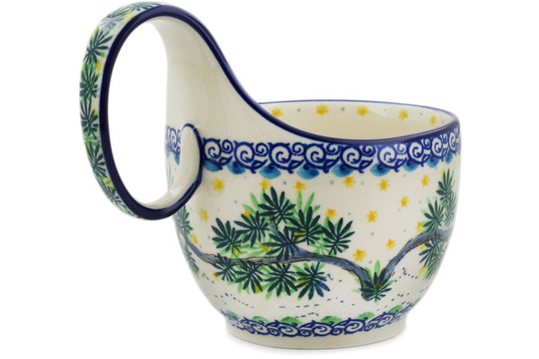 Bowl with Loop-Handle 6"