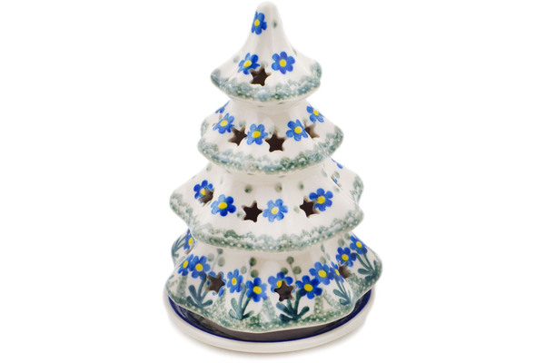 Christmas Tree Candle Holder 7"