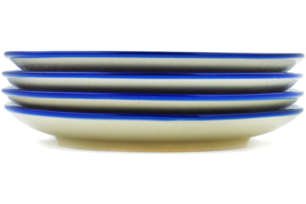 Set of 4 dessert plates 